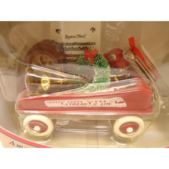 NIB Radio Flyer Christmas Collection "Model 103" Ornament Little Red Wagon - Picture 2 of 4